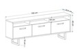 Set scaun de bar, Beckley, Rubi, PAL, Gri/Negru