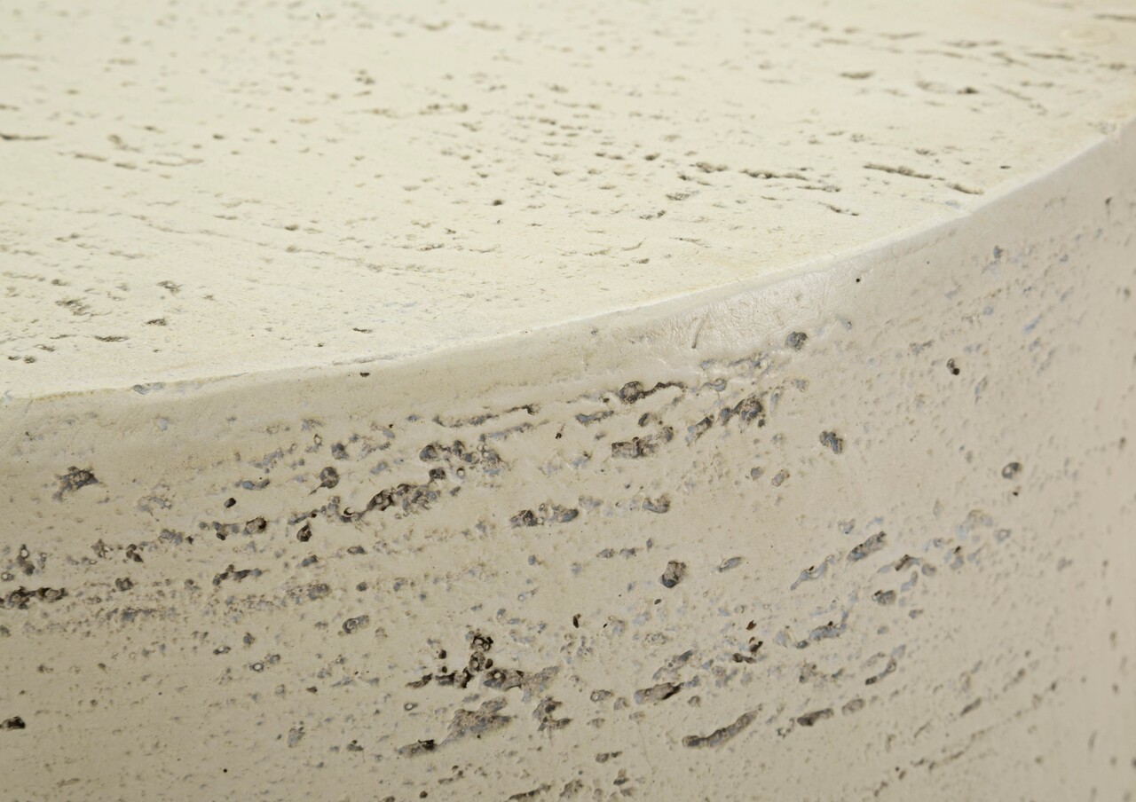 Masuta de cafea, Mauro Ferretti, Cloud, 92.5x54.8x40 cm, utilizare interior / exterior,  oxid de magneziu, crem - view 3