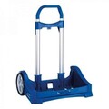 Troler pentru rucsac, Safta, Universal, 40 x 28 x 85 cm, aluminiu/polipropilena, albastru