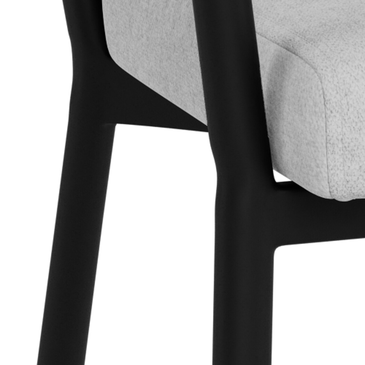 Scaun Vivi, Actona, 56x53x78 cm, poliester/otel, bej nisip - view 8