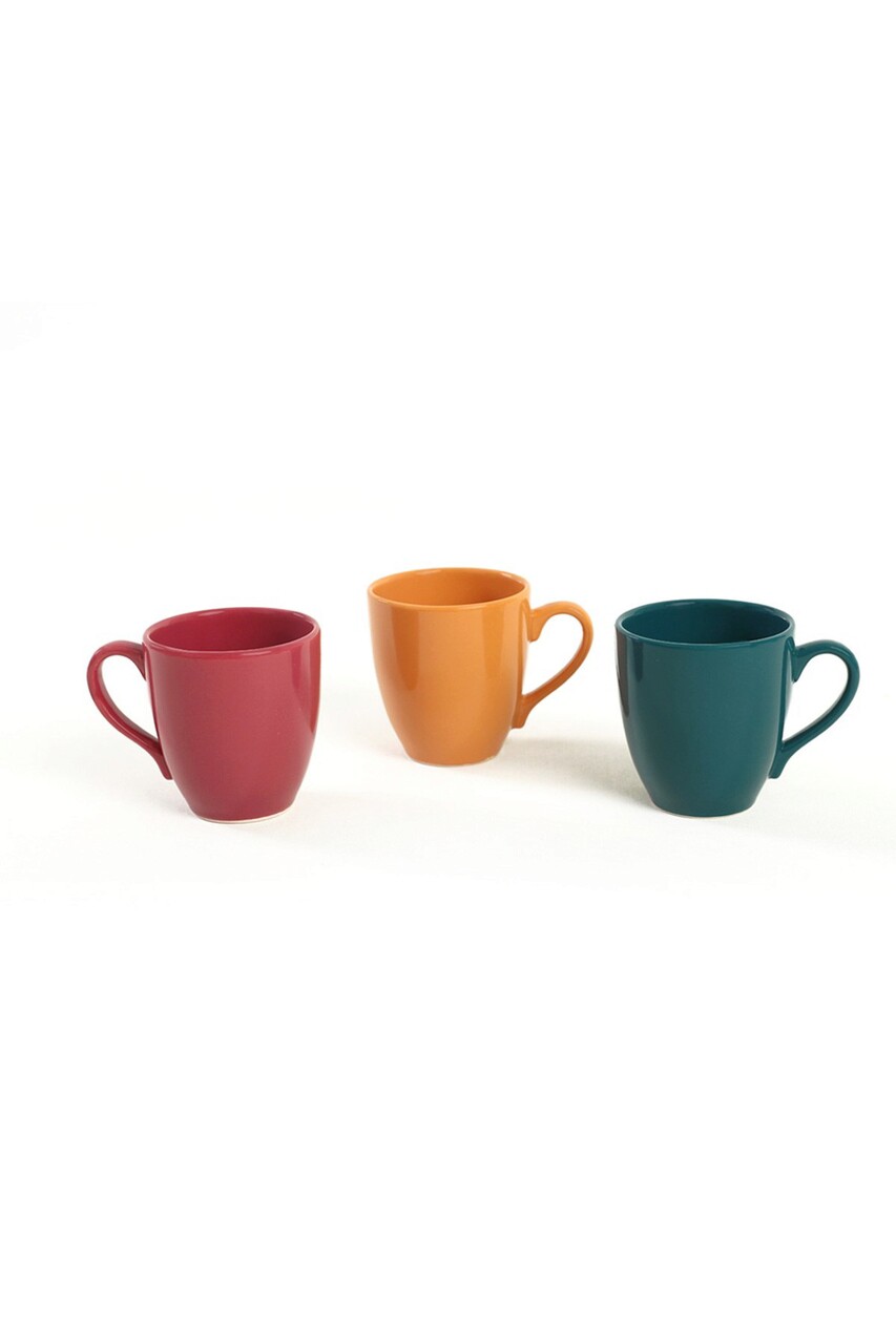Set cani, Keramika, 275KRM1799, Ceramica , Dimensiune: 8 cm / 200 ml (6 bucăți), Multicolor