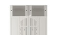 Dulap pentru haine, Rabi, Rb-185-17, 140x210x52 cm, Alb mat