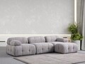 Coltar, Atelier del Sofa, 560ARE1259, Lemn de fag / PAL, Gri deschis