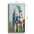 Tablou decorativ, 5090Lcahs-012, Cadru: PVC (Grosime: 5 cm), Multicolor