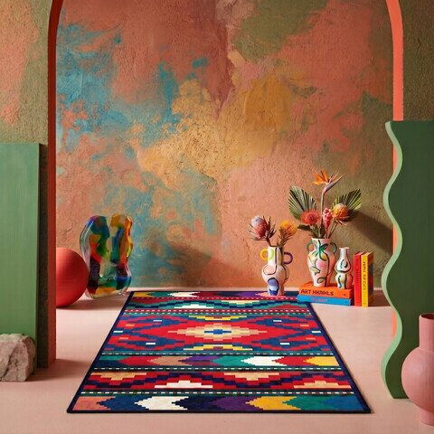 Covor, Ordo HC, 80x150 cm, Multicolor
