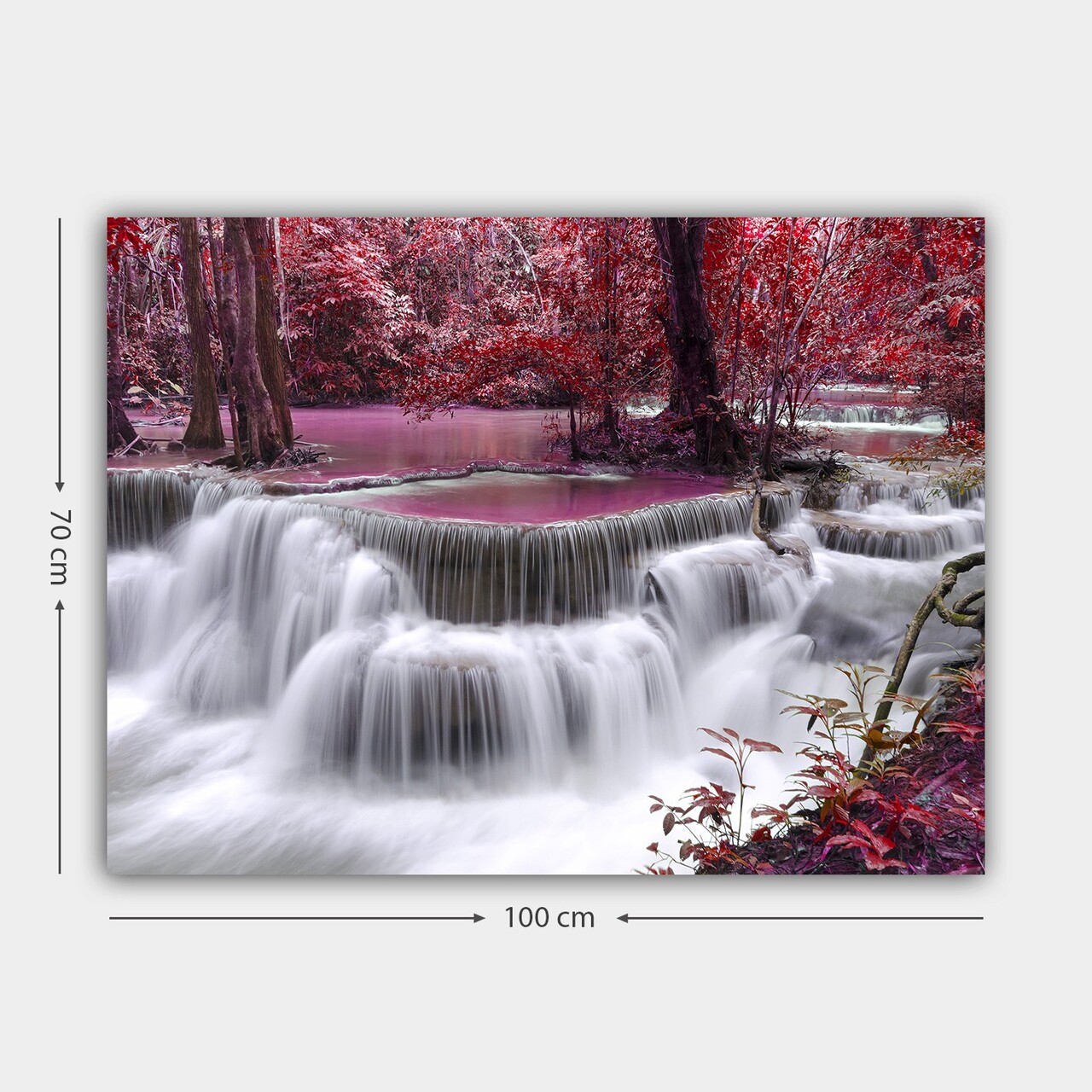 Tablou decorativ, 150325730_70100, Cadru: 100% LEMN (grosime: 3 cm), Multicolor - view 3