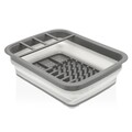 Scurgator de vase pliabil Moss, Versa, 37.5 x 29.3 x 11.5 cm, polipropilena, gri/alb