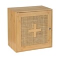 Dulapior pentru medicamente, Wenko, Allegre, 30 x 30 x 17.8 cm, bambus/ratan, natur