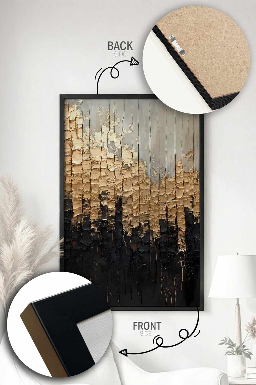 Tablou decorativ, Artplstksyh9, Polistiren, MDF (Grosime: 5 mm), Multicolor - view 4