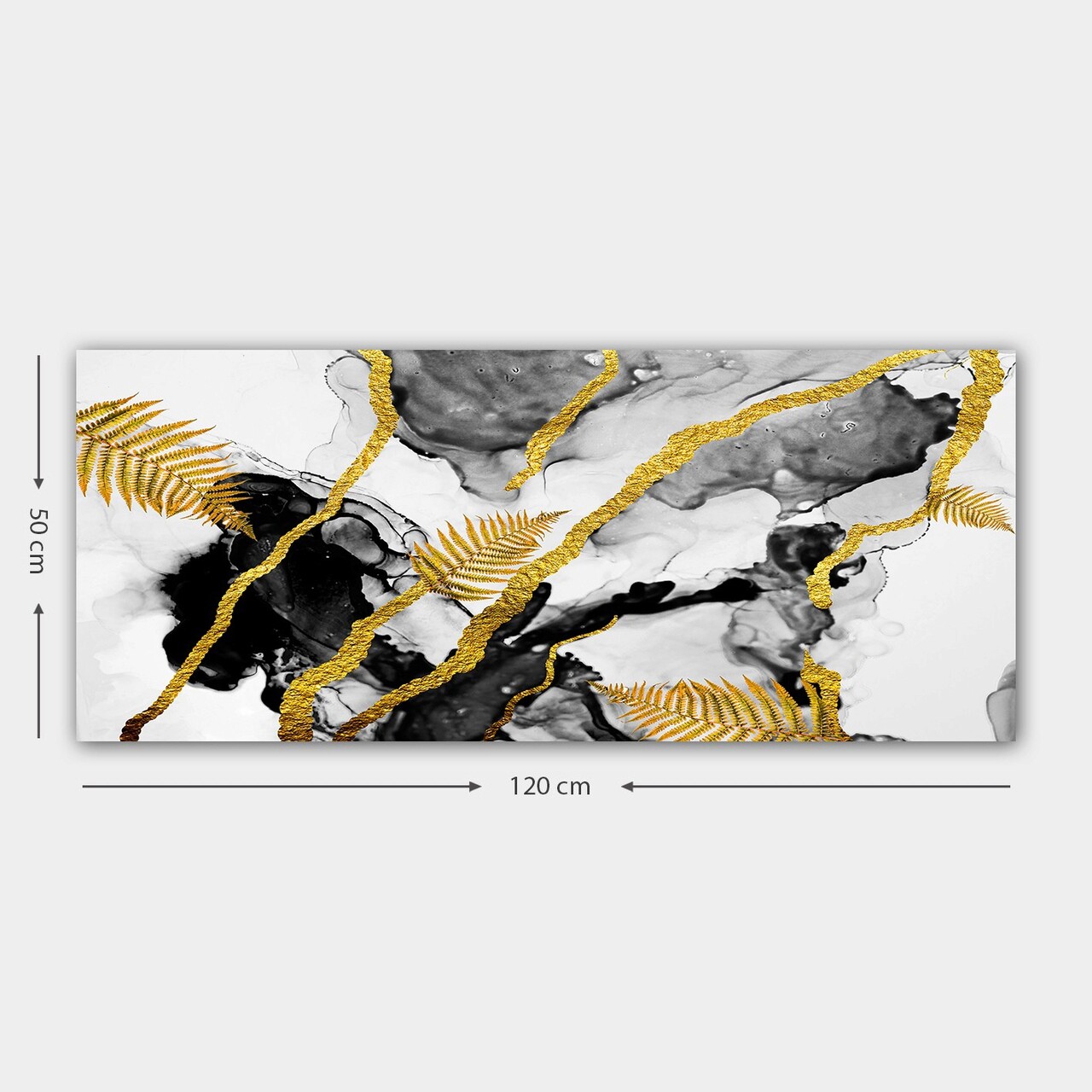 Tablou decorativ, YTY1281007012_50120, Canvas, Lemn, Multicolor - 2 | YEO