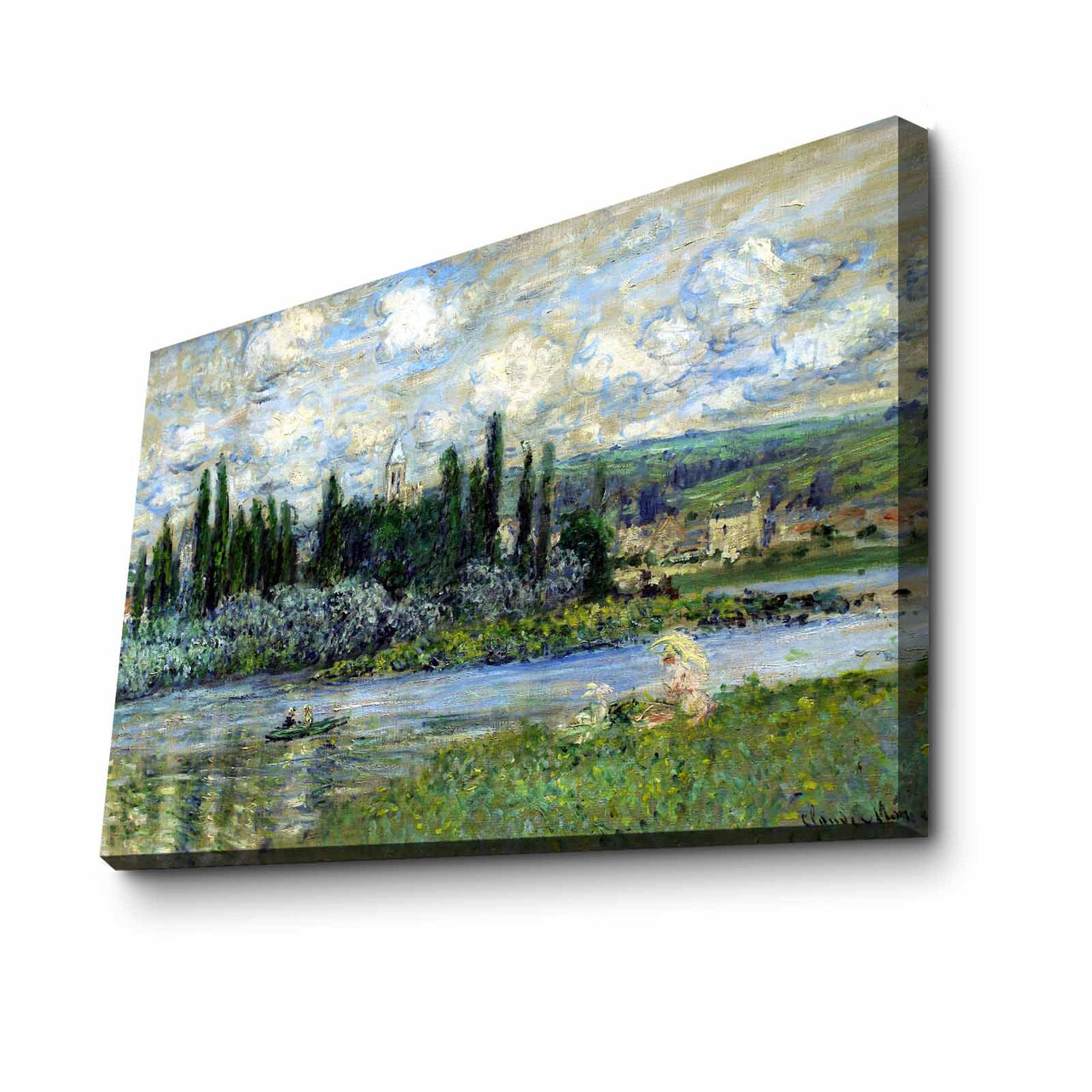 Tablou decorativ, 4570MONET032, Lemn, Multicolor - view 2