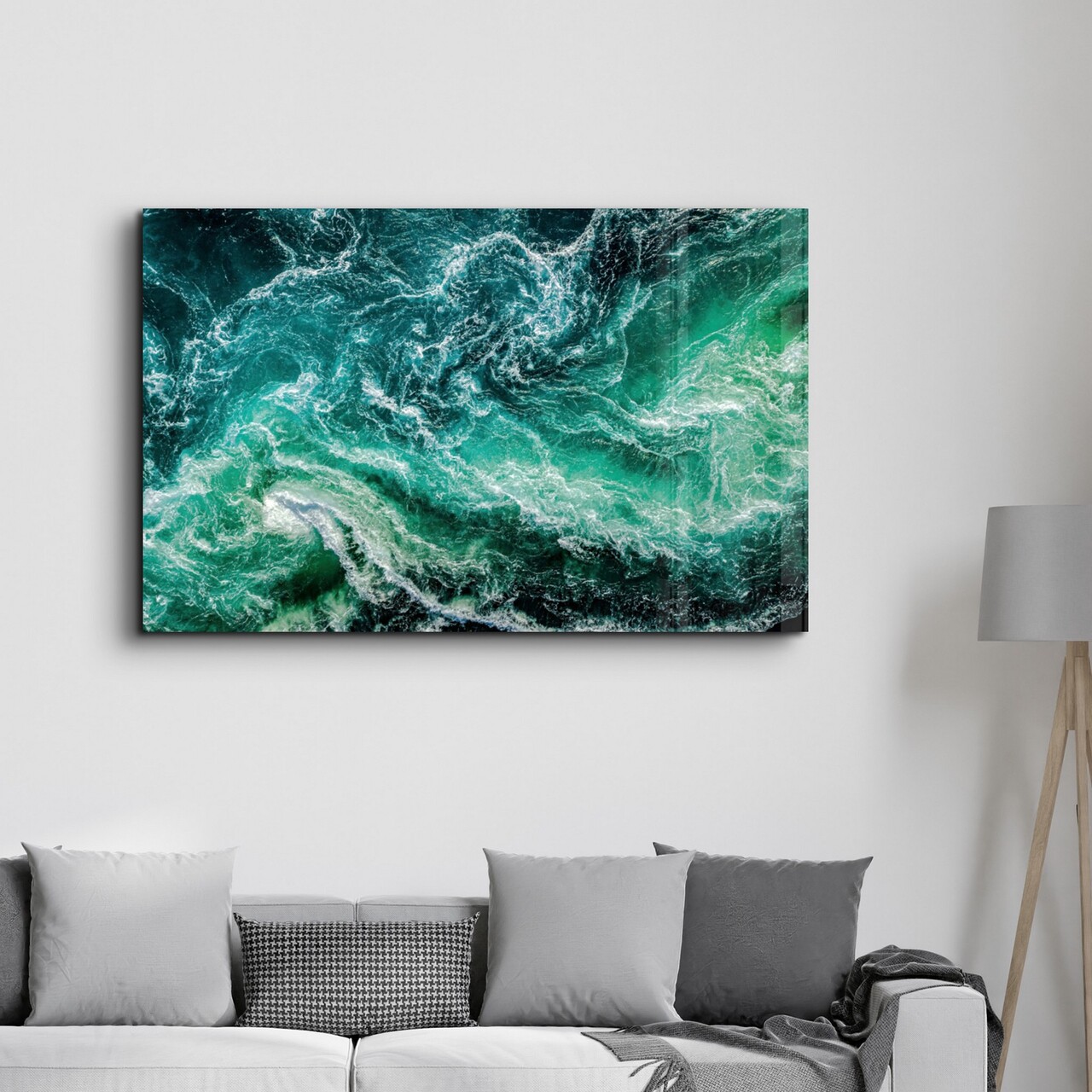 Tablou decorativ, CAM-1020, Dimensiune: 35 x 55 cm, Multicolor - view 3