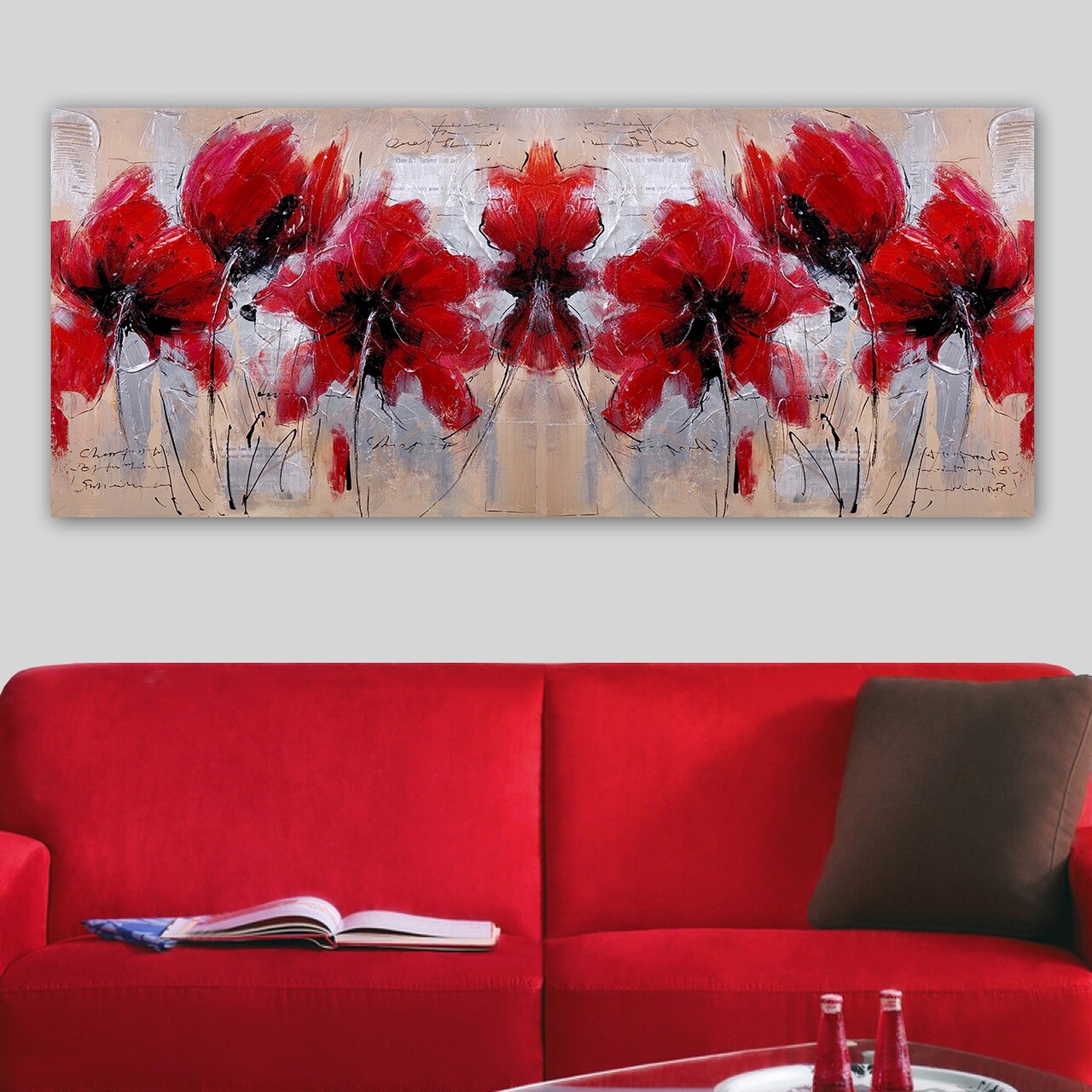 Tablou decorativ YTYDKR1036_50120 Cadru: 100% LEMN (grosime: 3 cm) Multicolor