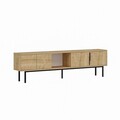 Comoda TV, Odessa, Ramsey, 180x50x29.6 cm, Maro