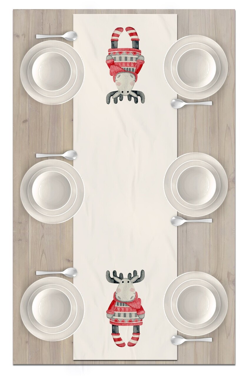 Traversa de masa, Artrunchrst-468, 40x135 cm, Poliester, Multicolor — imaginea 2