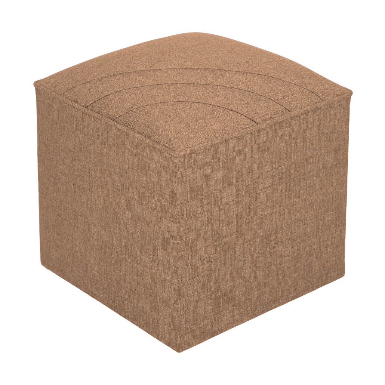 Taburet, Atelier del Sofa, 558ZEN1361, Lemn de brad, Suede