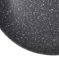 Set 2 tigai Moren, Homla, 24 cm/28 cm, aluminiu/plastic, gri/negru
