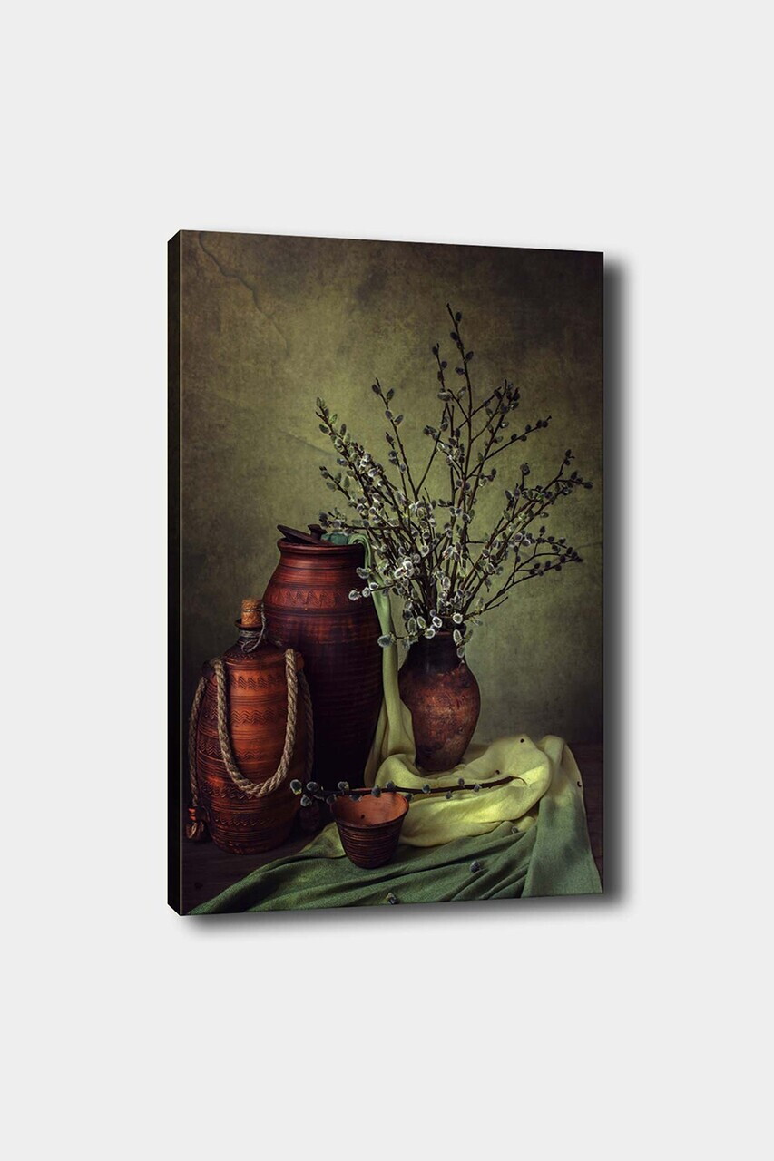 Tablou decorativ, 392945947-5070, Canvas, Rama din lemn (grosime 3 cm), Multicolor — imaginea 2