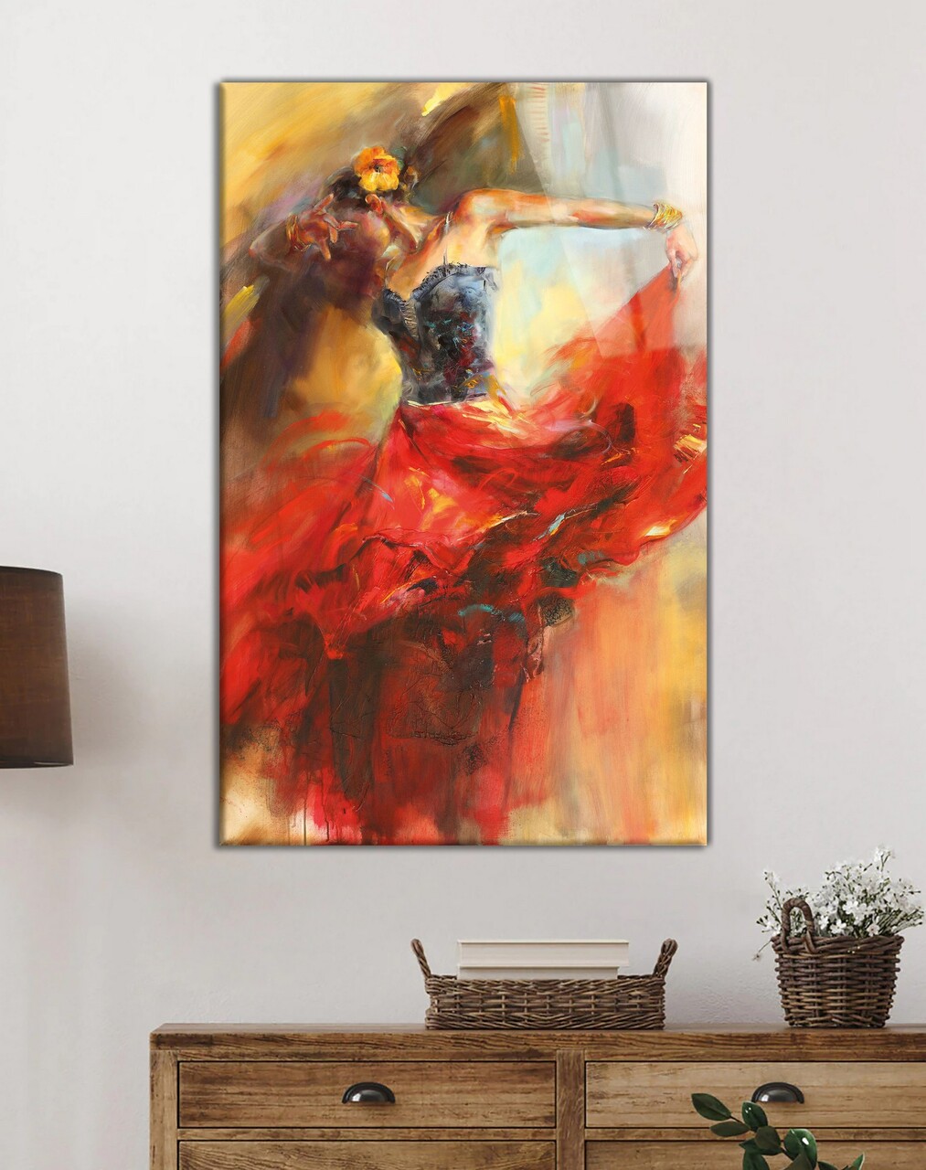 Tablou decorativ, 0773, Dimensiuni: 70 x 110 cm, Multicolor