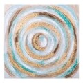 Tablou decorativ, Circles, Creaciones Meng, 80x80 cm, canvas/lemn de brad
