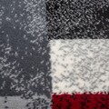 Traversa pentru hol Tartar, Decorino, 100x250 cm, polipropilena, rosu