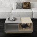 Masuta de cafea, Inarch, Consept, Travertin / Gri