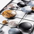 Decoratiune de perete, Camber, Metal, 90 x 32 x 4 cm, Multicolor