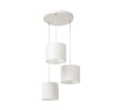 Lustra ELTAP, Vespillo, 45x105 cm, 3xE27, 15W, otel/PVC, alb