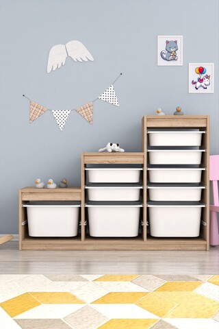 Dulap multifunctional, Estella, Swiss, Sonomo White