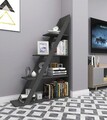 Corp biblioteca, Arnetti, Arven, 100x150x29.5 cm, PAL, Antracit