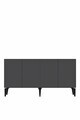 Consola, Hanah Home, Gumus 150, 150x79x32 cm, Antracit