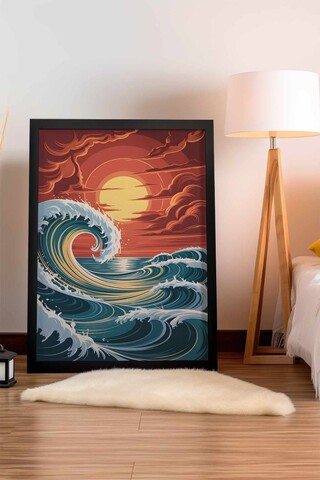 Tablou decorativ, Artplstksyh13, Vopsire: 100% MDF (Grosime: 5 mm), Multicolor