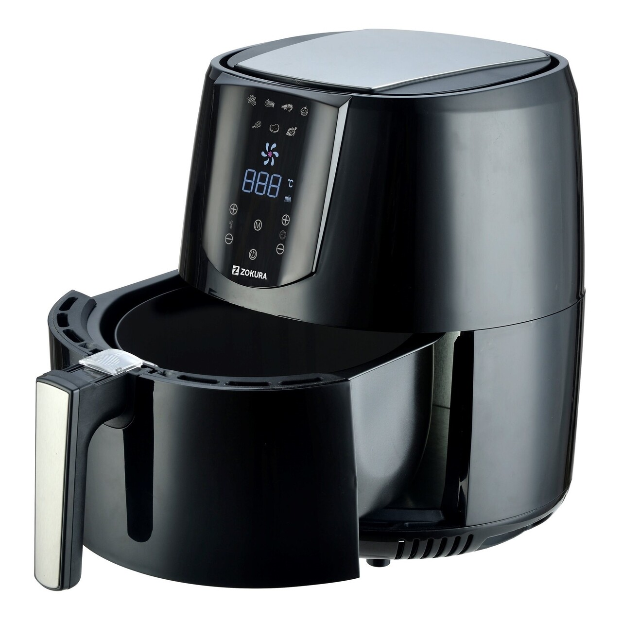 Friteuza cu aer cald, Zokura, 3.2 L, 1400 W - view 2