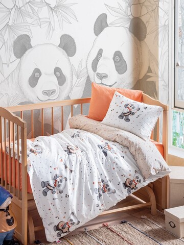 Lenjerie de pat pentru copii, Musico - Orange, Cotton Box, Bumbac Ranforce