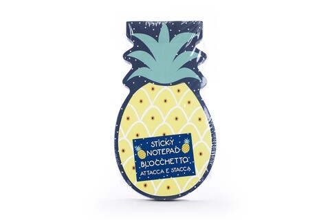 Bloc notite adezive, Pineapple, Tri-Coastal Design, 13 x 10 cm