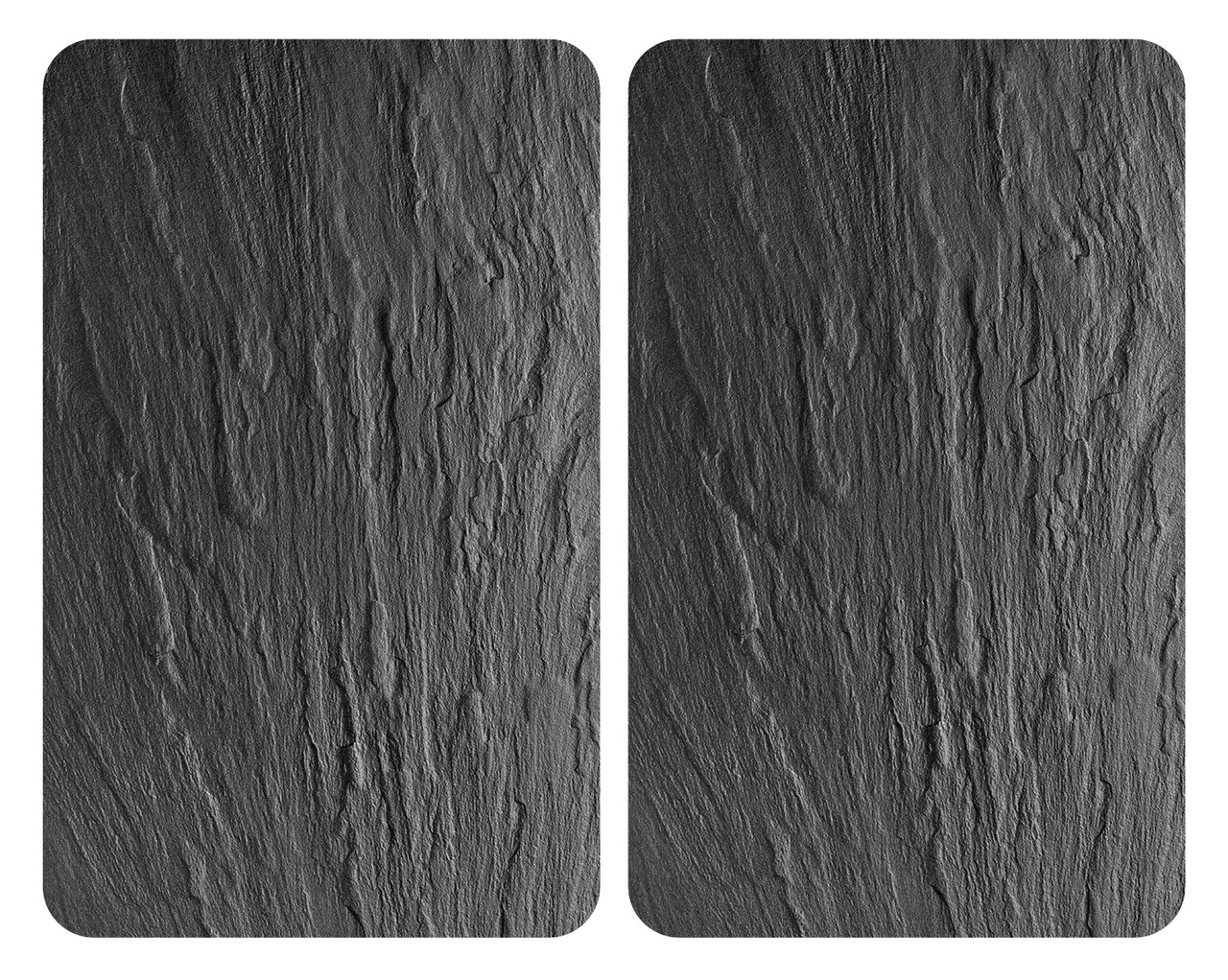 Set 2 protectii universale pentru aragaz Slate XL, Wenko, 1.8 x 40 x 52 cm, gri - 1 | YEO