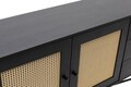 Consola, Howard, Nala 160, 160x90x40 cm, Negru