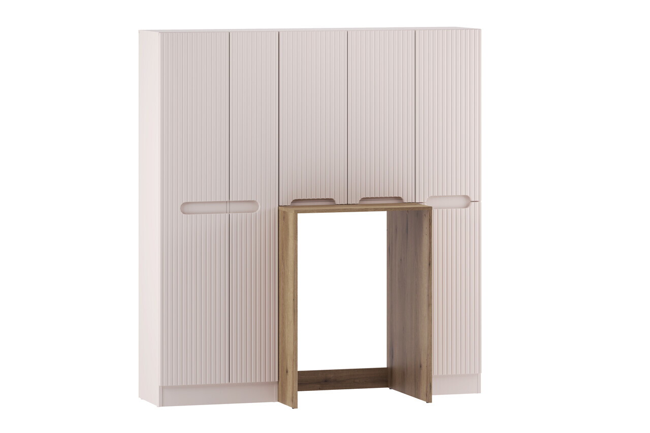 Set mobilier baie cu compartiment masina de spalat, Nova Cashmere, Comad, MDF/PAL, casmir/stejar - view 2