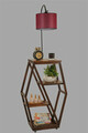 Lampadar, Luin, 534LUN4114, Metal, Rosu claret