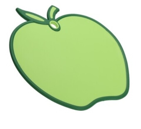 Tocator Apple, 28x30x8 cm, polipropilena, verde Excellent Houseware imagine noua 2022