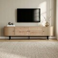 Comoda TV, Nordure, Gentle, 180x47x40 cm, Maro
