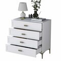 Dulap, Hanah Home, BE121, 85.6x90.7x45 cm, Alb