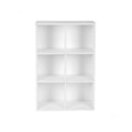 Biblioteca cu 6 compartimente, Vasagle, 65.5x30.5x97.5 cm, PAL, alb