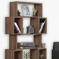 Corp biblioteca, Comforty, Box, 84x160x30 cm, Maro inchis