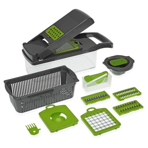 Razatoare mandolina 8-in-1 multifunctionala, Versa, 32 x 11.5 x 11.5 cm, plastic