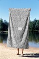 Prosop de plaja, Astacura, Geometric Mozaic 70, 70x130 cm, 70% poliester/30% poliamida, Multicolor