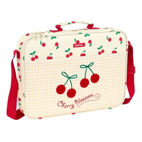 Geanta de scoala, Safta, Cherry, 38 x 28 x 6 cm, poliester, multicolor