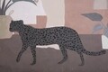 Tablou decorativ Lady -C, Mauro Ferretti, 80x100 cm, lemn pin/canvas pictat manual