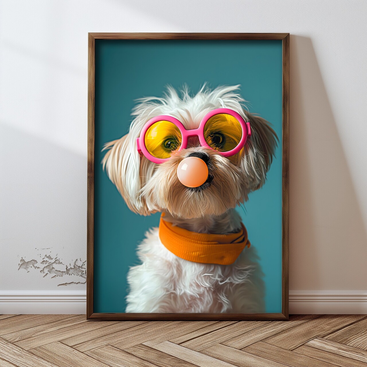 Tablou decorativ, GE202-L, Lemn, Multicolor - view 2