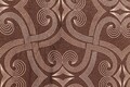 Lenjerie de pat dubla King(FR) Pandora, Victoria, 3 piese, 240x220 cm, bumbac satinat, maro